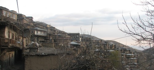 دورنمایی از روستای زیبای کنگ (ماسوله خراسان)88/9/6